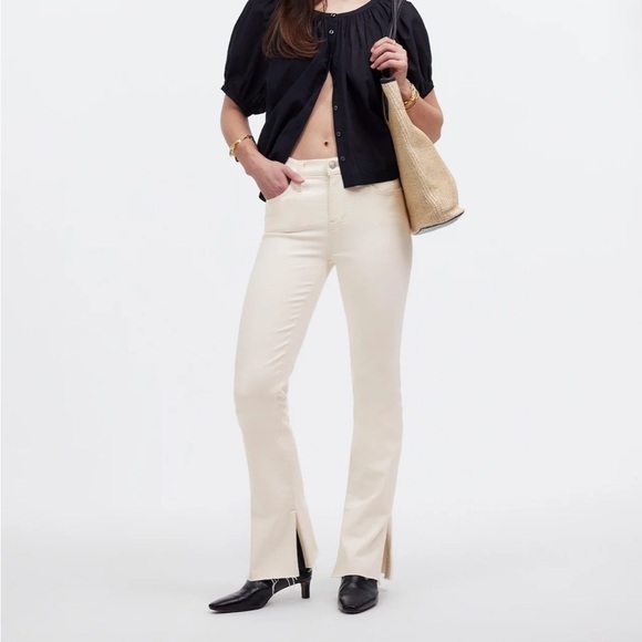 Nwot Madewell Kick Out Full-Length Jeans - Picture 1 of 7